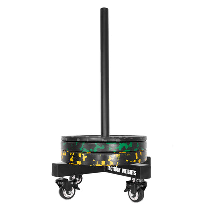 Bumper Plate Stacker Trolley 