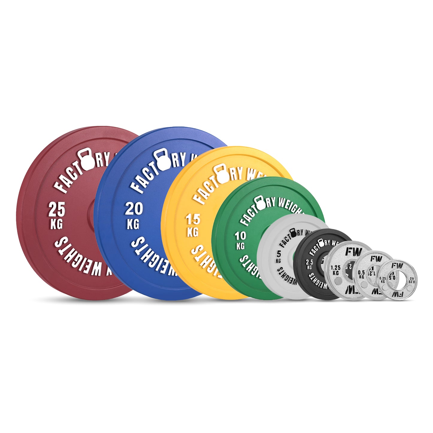 Factory Weights Calibrated Plates V2 (Pair)