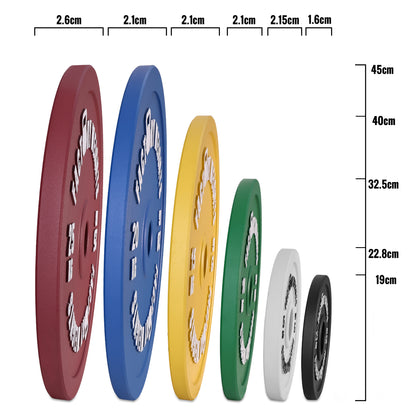 155kg Calibrated Plate Set V2