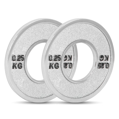 Factory Weights Calibrated Plates (Pair) 2 X 0.25kg 