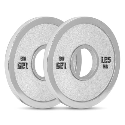 Factory Weights Calibrated Plates (Pair) 2 X 1.25kg 