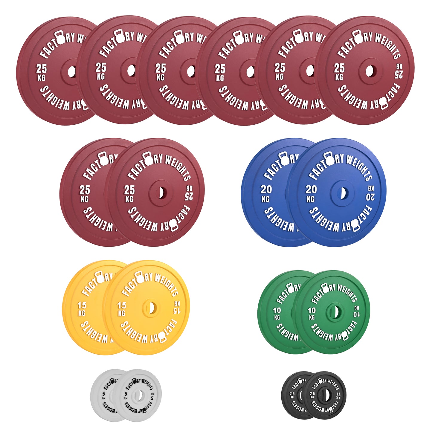 305kg Calibrated Plate Set V2