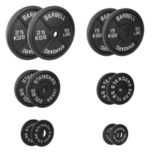 117.5kg Cast Iron Plate Set