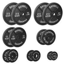 157.5kg Cast Iron Plate Set