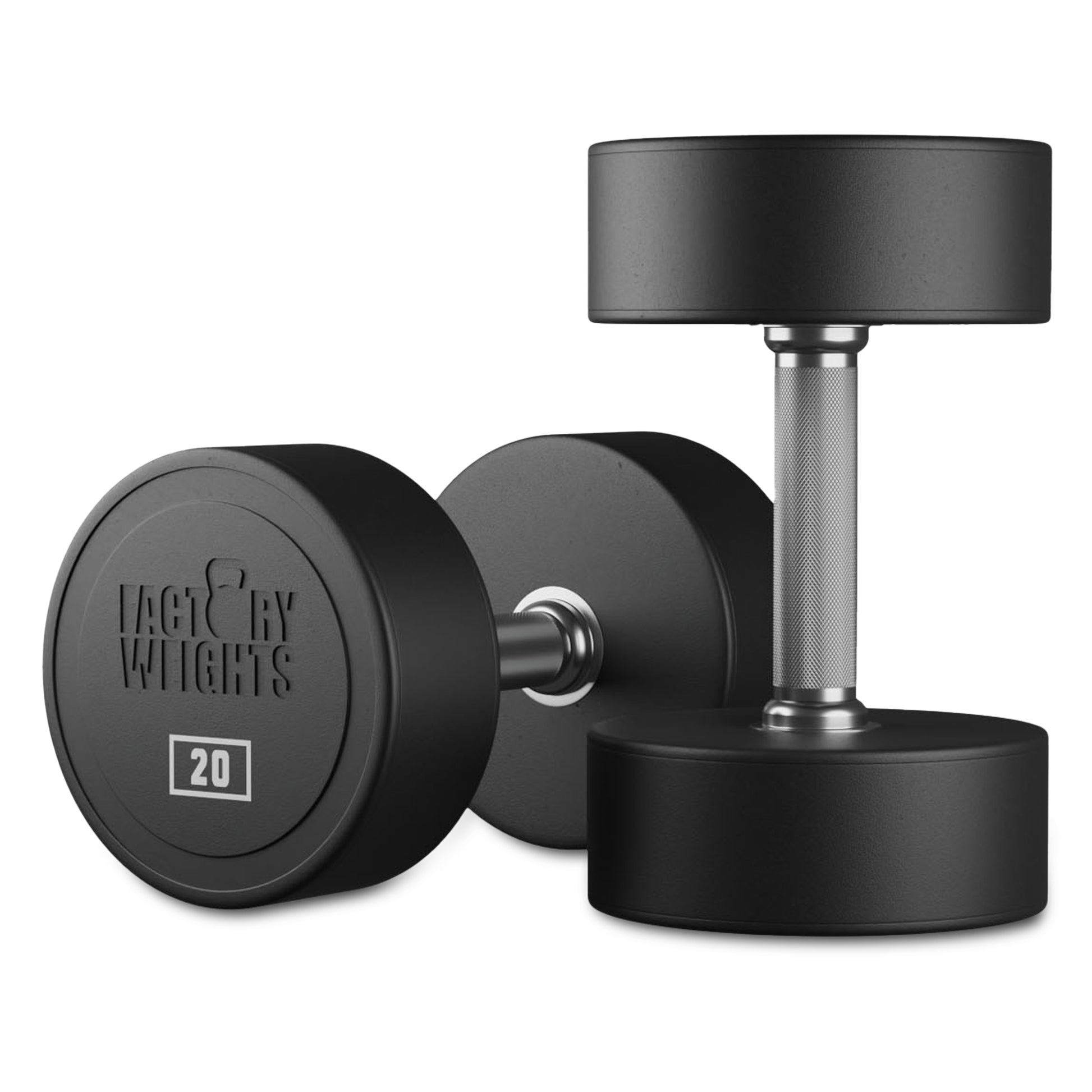 Urethane Dumbbells Cheap 20 Pound Dumbbells 20 LB Round Urethane