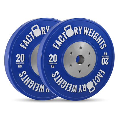 Competition Olympic Bumper Plates (Pair)