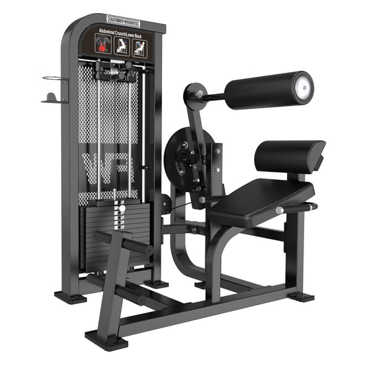 Core Series 120kg Pin-Selected Abdominal Crunch/Back Extension