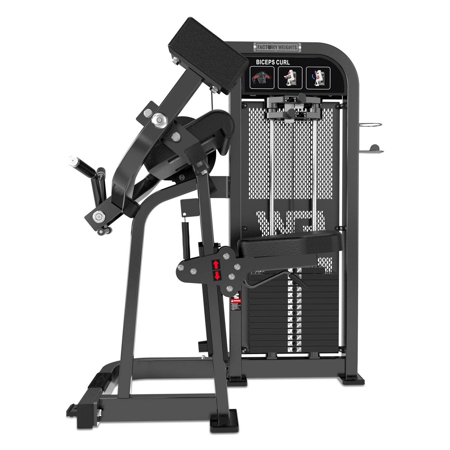 Core Series 120kg Pin-Selected Bicep Curl