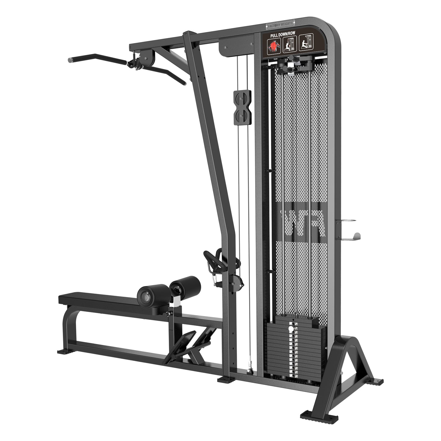Core Series 135kg Pin-Selected Lat Pull Down/Low Row