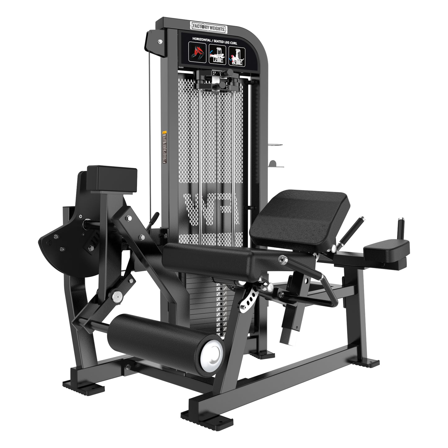 Core Series 120kg Pin-Selected Prone Leg Curl/Extension