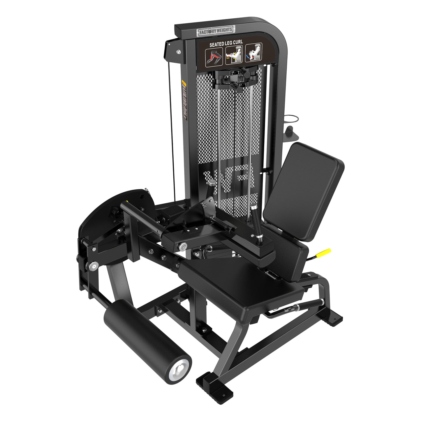 Core Series 120kg Pin-Selected Seated Leg Curl