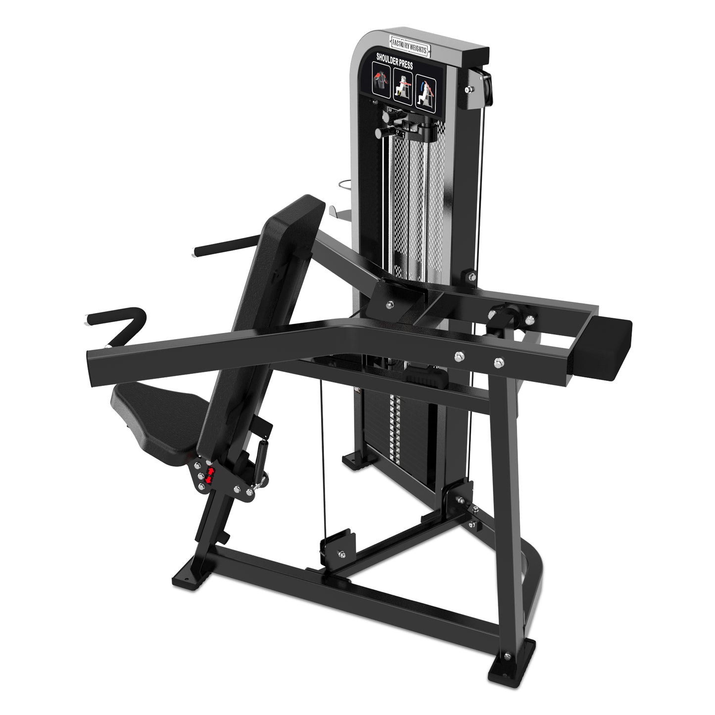 Core Series 120kg Pin-Selected Shoulder Press