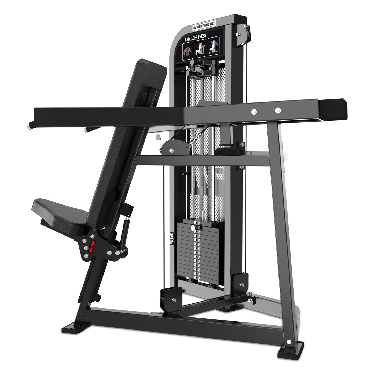 Core Series 120kg Pin-Selected Shoulder Press