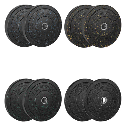100kg Crumb Bumper Plate Set