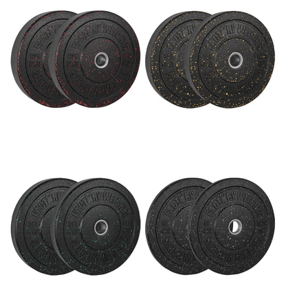 110kg Crumb Bumper Plate Set