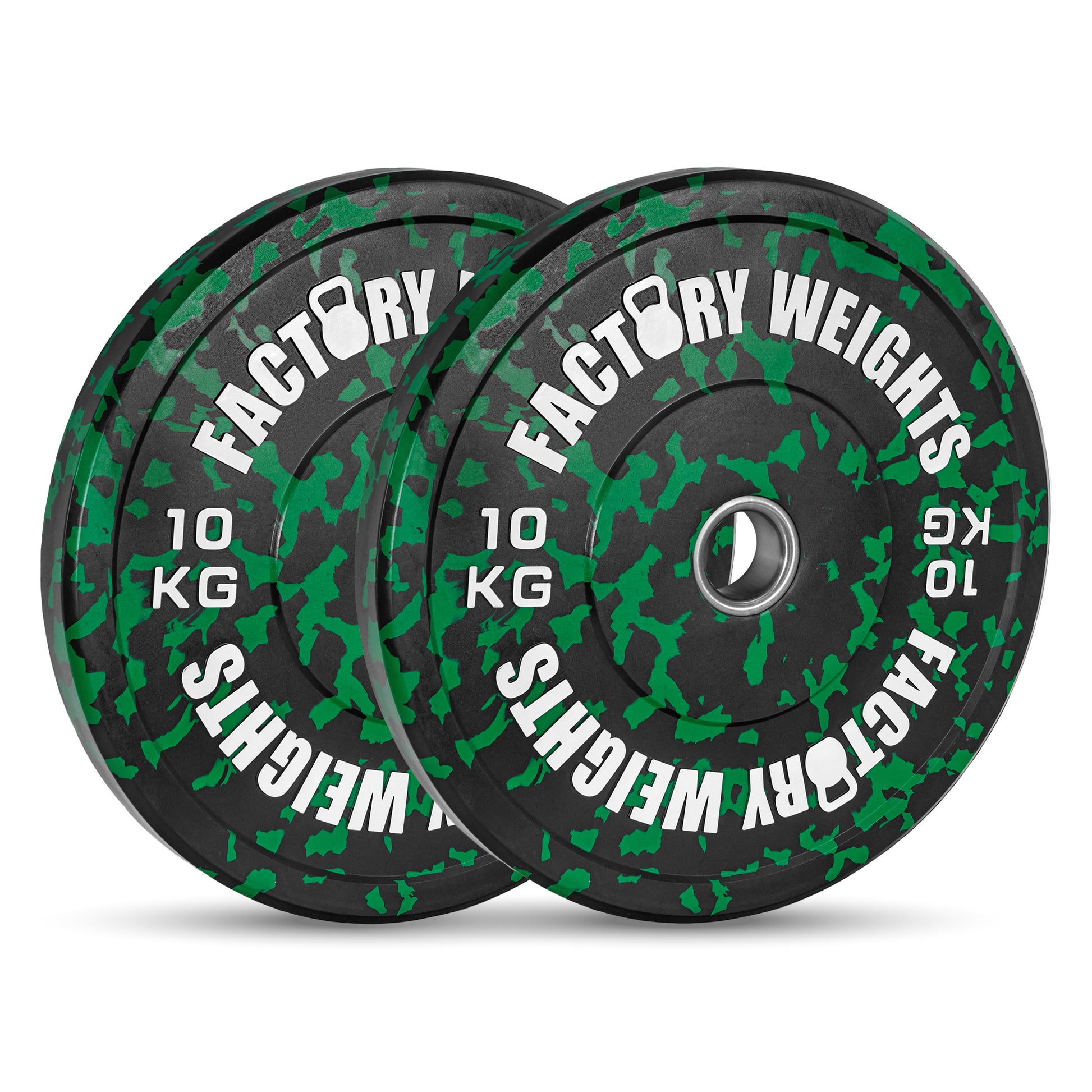 Fleck Bumper Plates (Pair) 2 X 10KG 