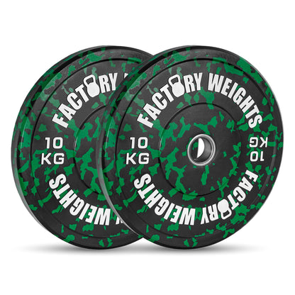 Fleck Bumper Plates (Pair) 2 X 10KG 
