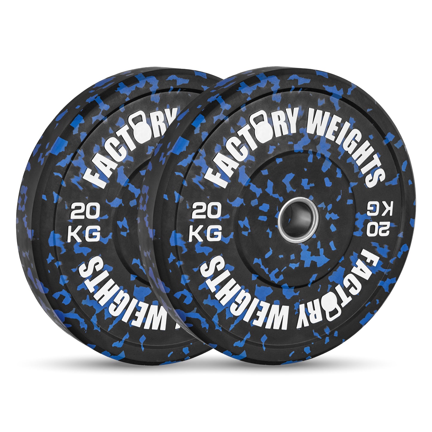 Fleck Bumper Plates (Pair) 2 X 20KG 