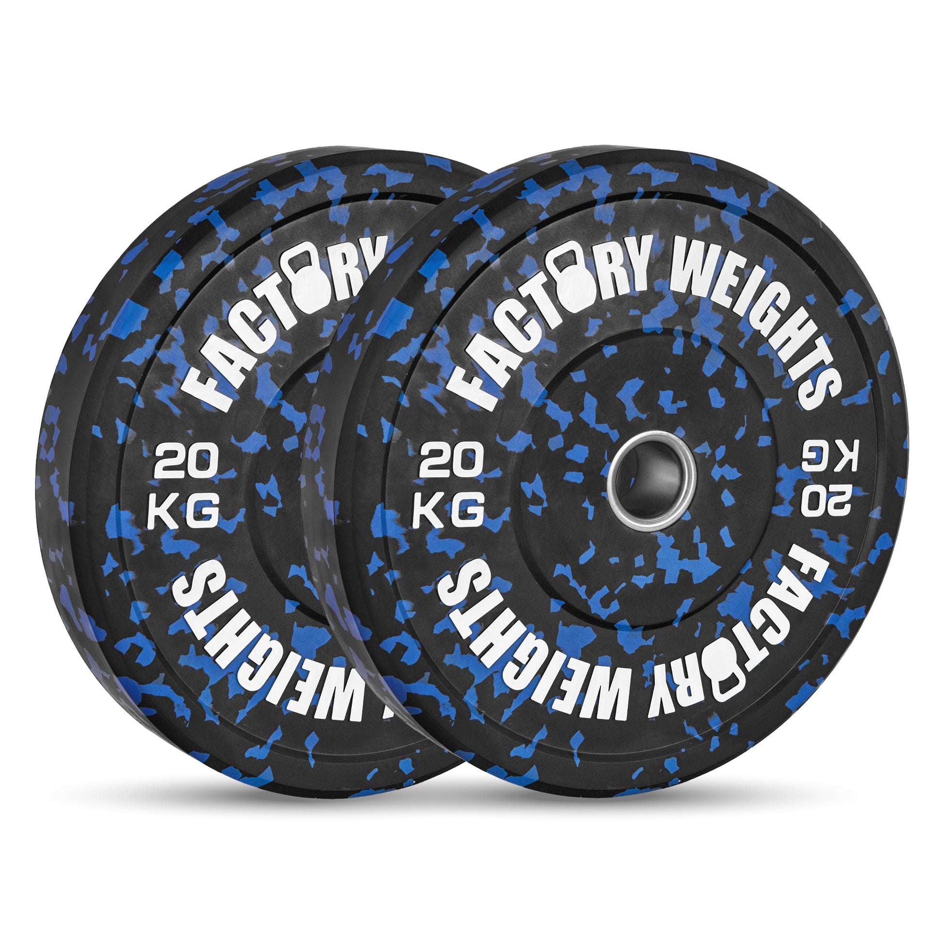 Fleck Bumper Plates (Pair) 2 X 20KG 