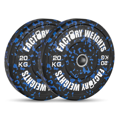 Fleck Bumper Plates (Pair) 2 X 20KG 