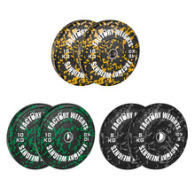 60kg Fleck Bumper Plate Set