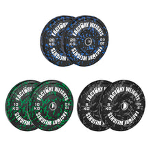70kg Fleck Bumper Plate Set