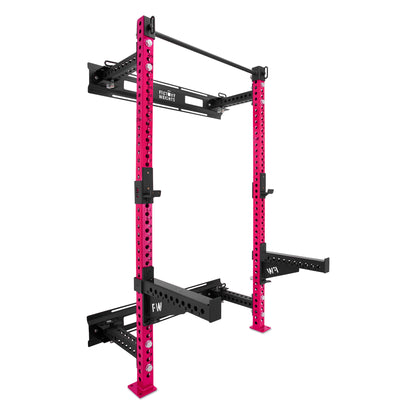 Regular Folding Wall Rack Pink Spotter Arms 