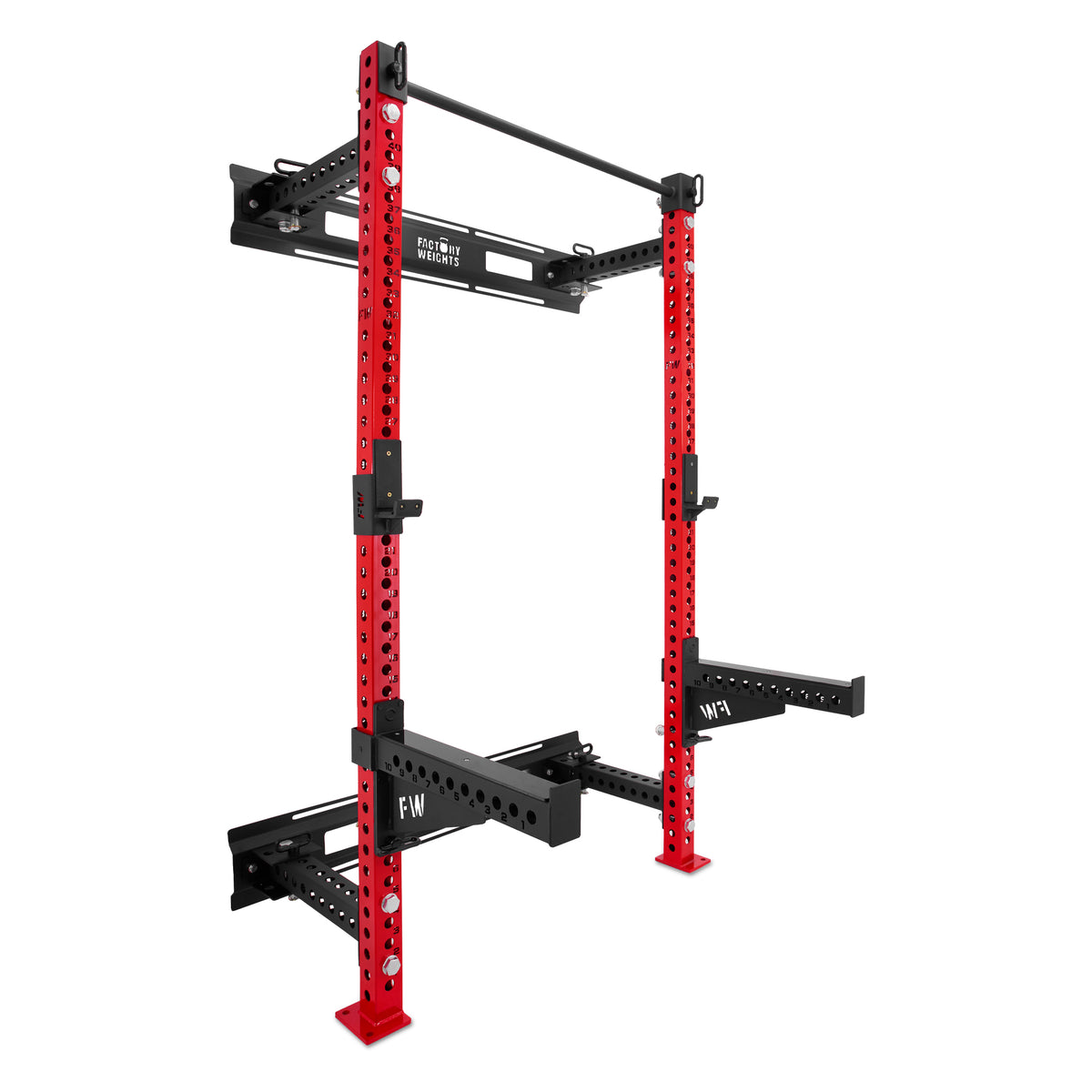 Folding Wall Mounted Gym Rack Buy Online Factory Weights