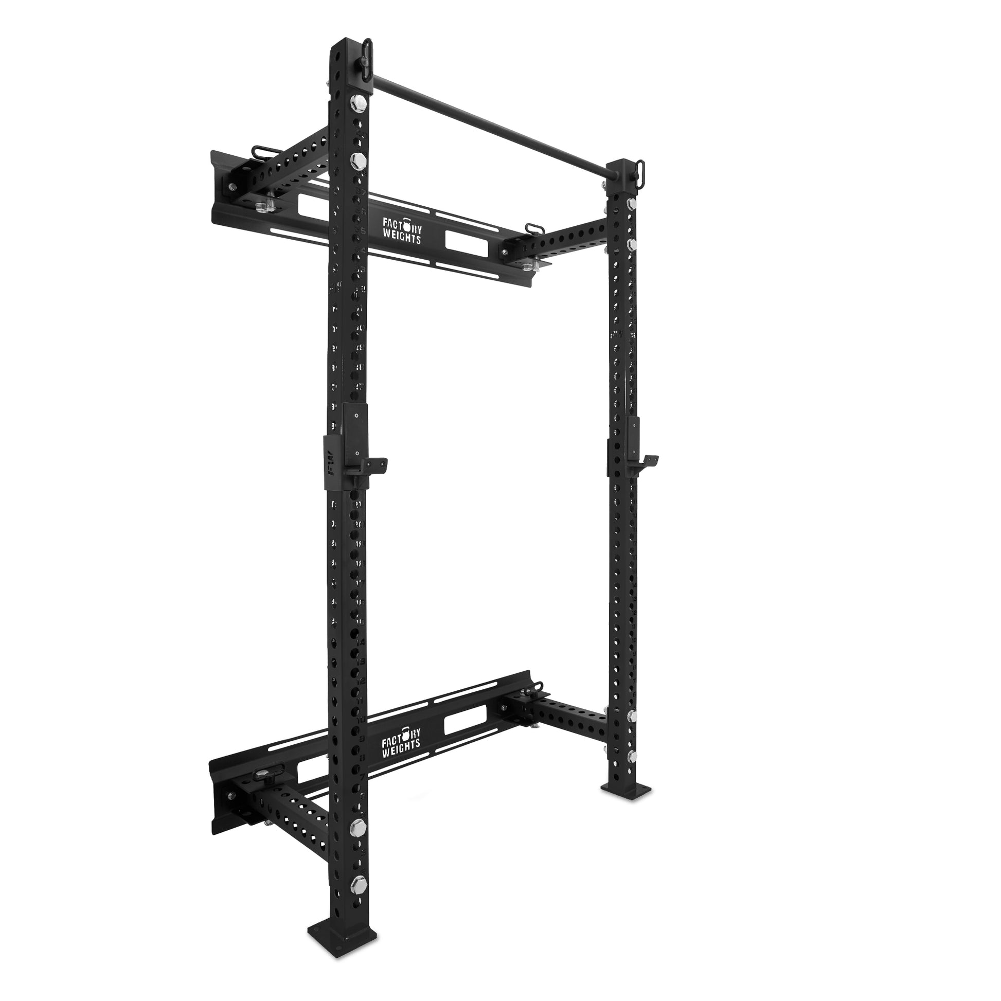 Diy Wall Rack Build Folding Squat Rack Folding Squat Make My Own