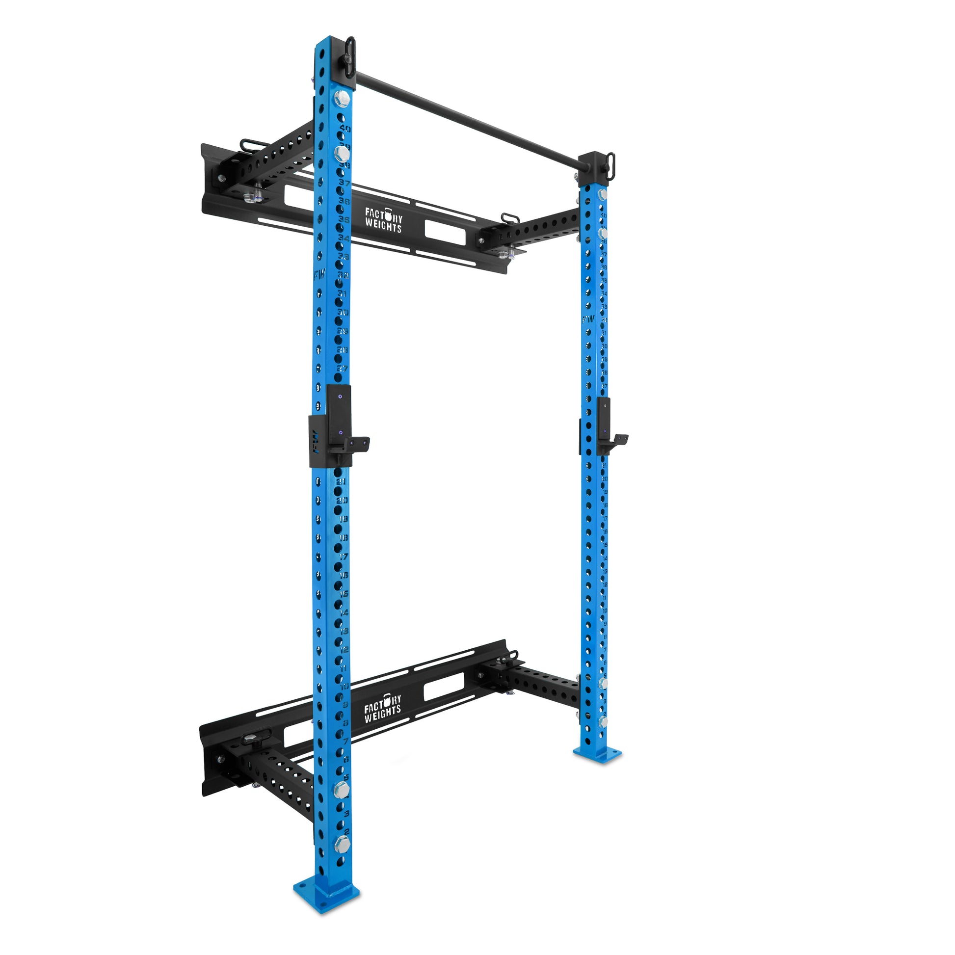 Regular Folding Wall Rack Blue No 