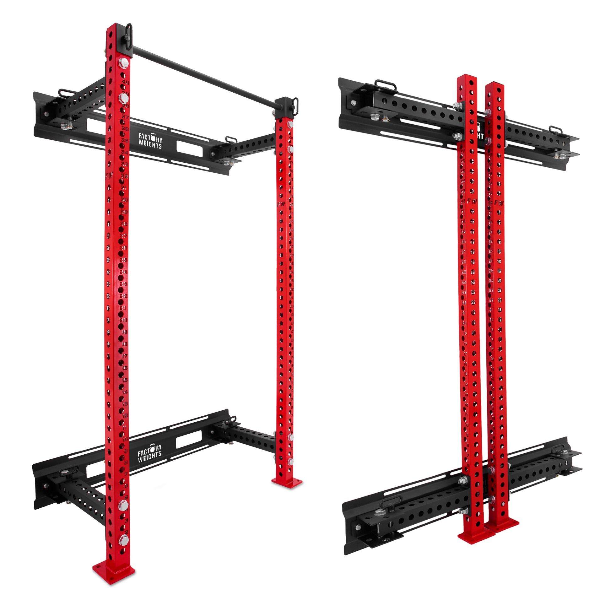 Bench Ethos Wall Mount Rack Folding Rack Ethos Wall Mounted Squat