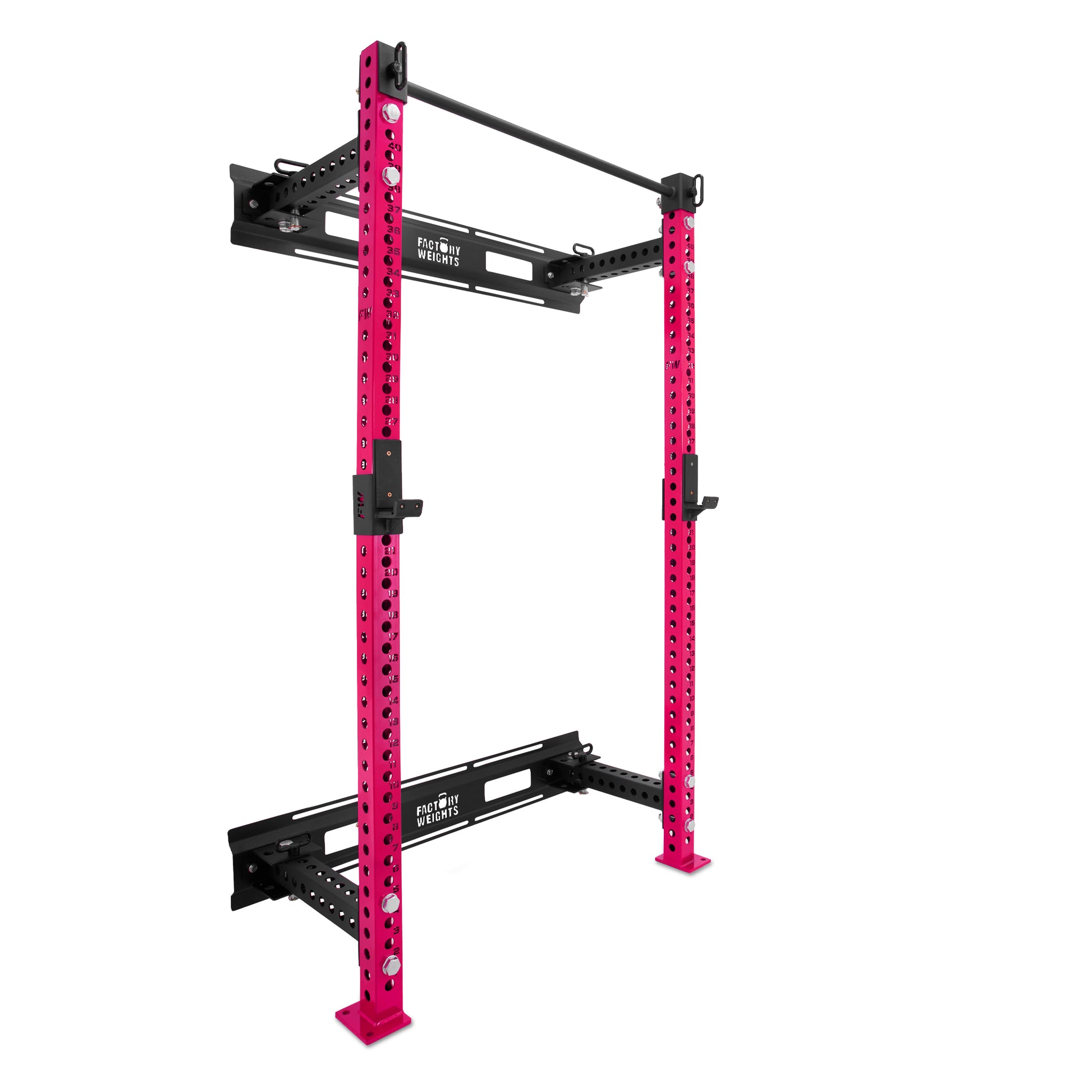 Regular Folding Wall Rack Pink No 