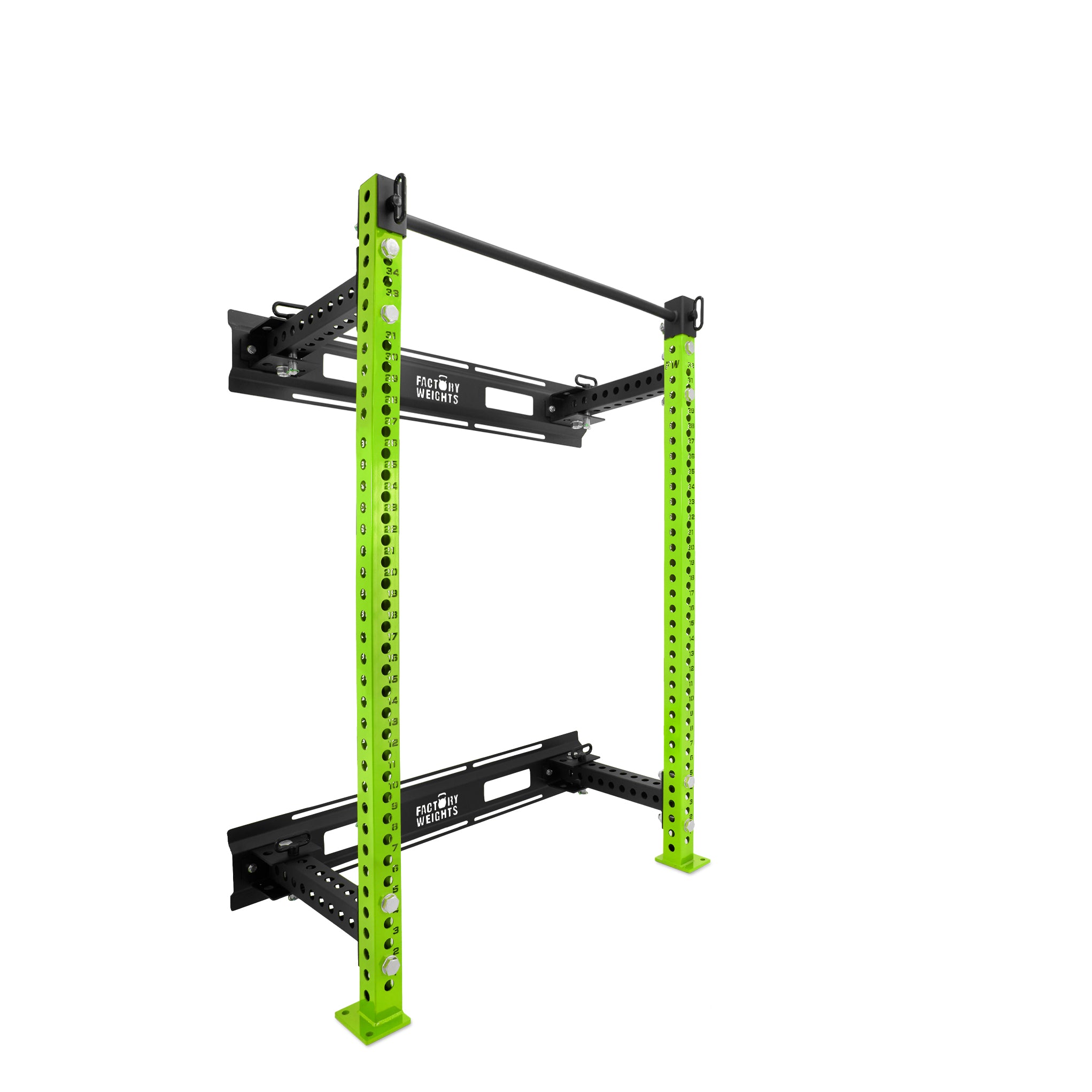 Short folding wall rack on sale