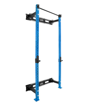 Tall Folding Wall Rack Blue No 
