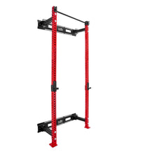 Tall Folding Wall Rack Red No 