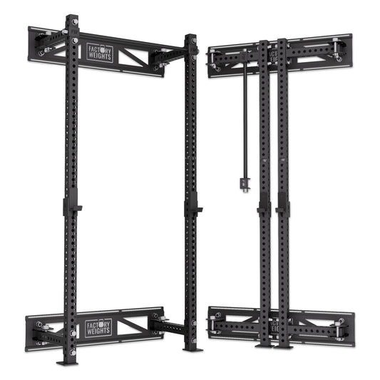 Tall Folding Wall Rack