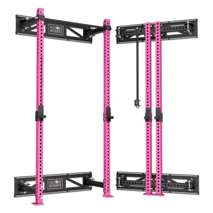 Tall Folding Wall Rack