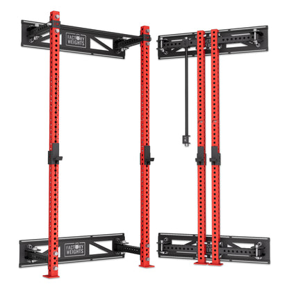 Tall Folding Wall Rack