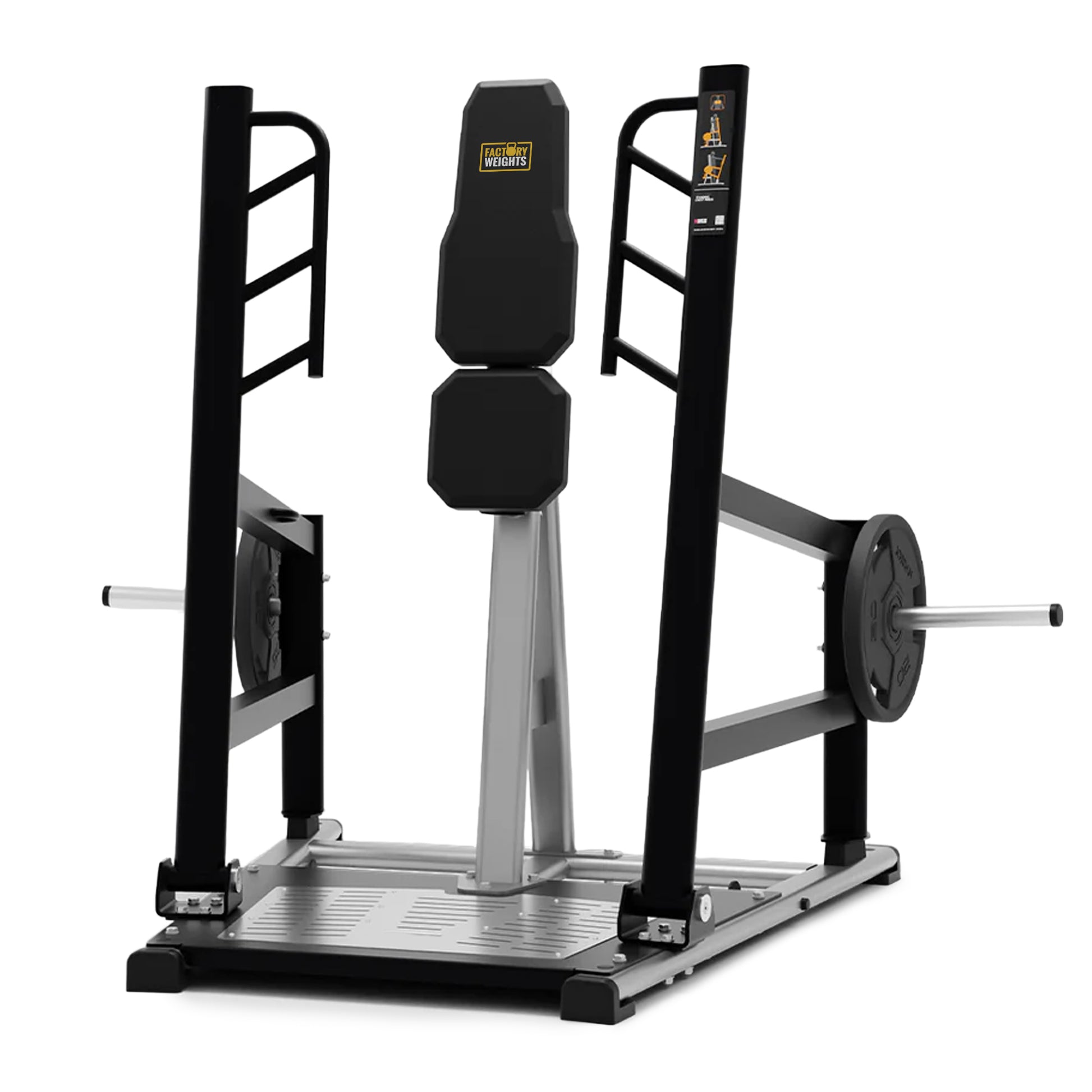 ISO-Lateral Standing Chest Press Machine Factory Weights