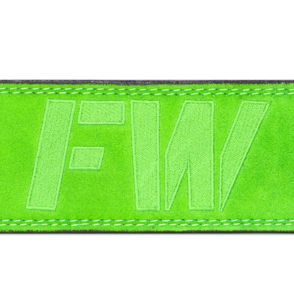 FW Lever Power-Lifting Belt - Green 