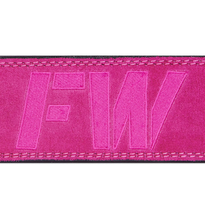 FW Lever Power-Lifting Belt - Pink 