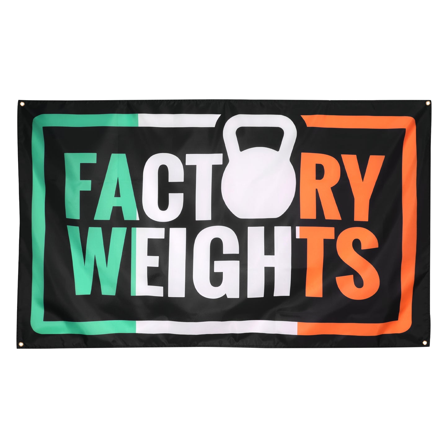 Factory Weights Gym Banner Flag
