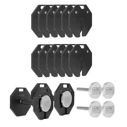 Nexus Adjustable Dumbbells x2