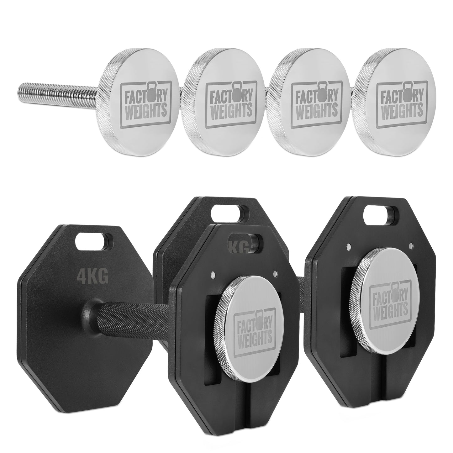 Nexus Adjustable Dumbbells x2