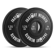 Black Olympic Change Plates (Pair)- Clearance