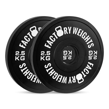 Black Olympic Change Plates (Pair)