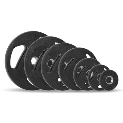 Rubber Weight Plates (Pair) Full Set 