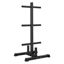 Olympic Weight Storage Tree with Barbell Storage