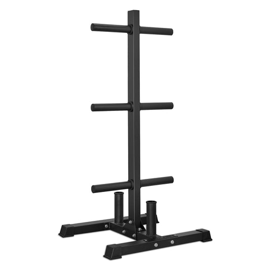 Olympic Weight Storage Tree with Barbell Storage