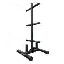 Olympic Weight Storage Tree with Barbell Storage